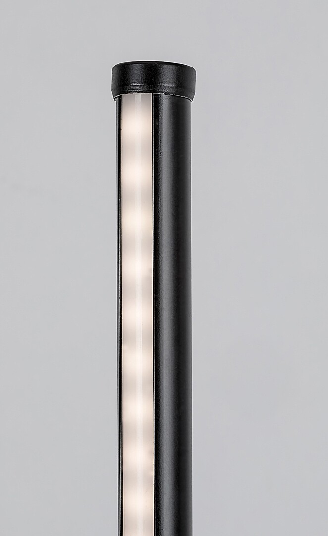 LED Stehlampe Luigi 74005, 18W, 3000K, 1050lm, Metall, schwarz-weiß, warmweiß, Modern, dimmbar