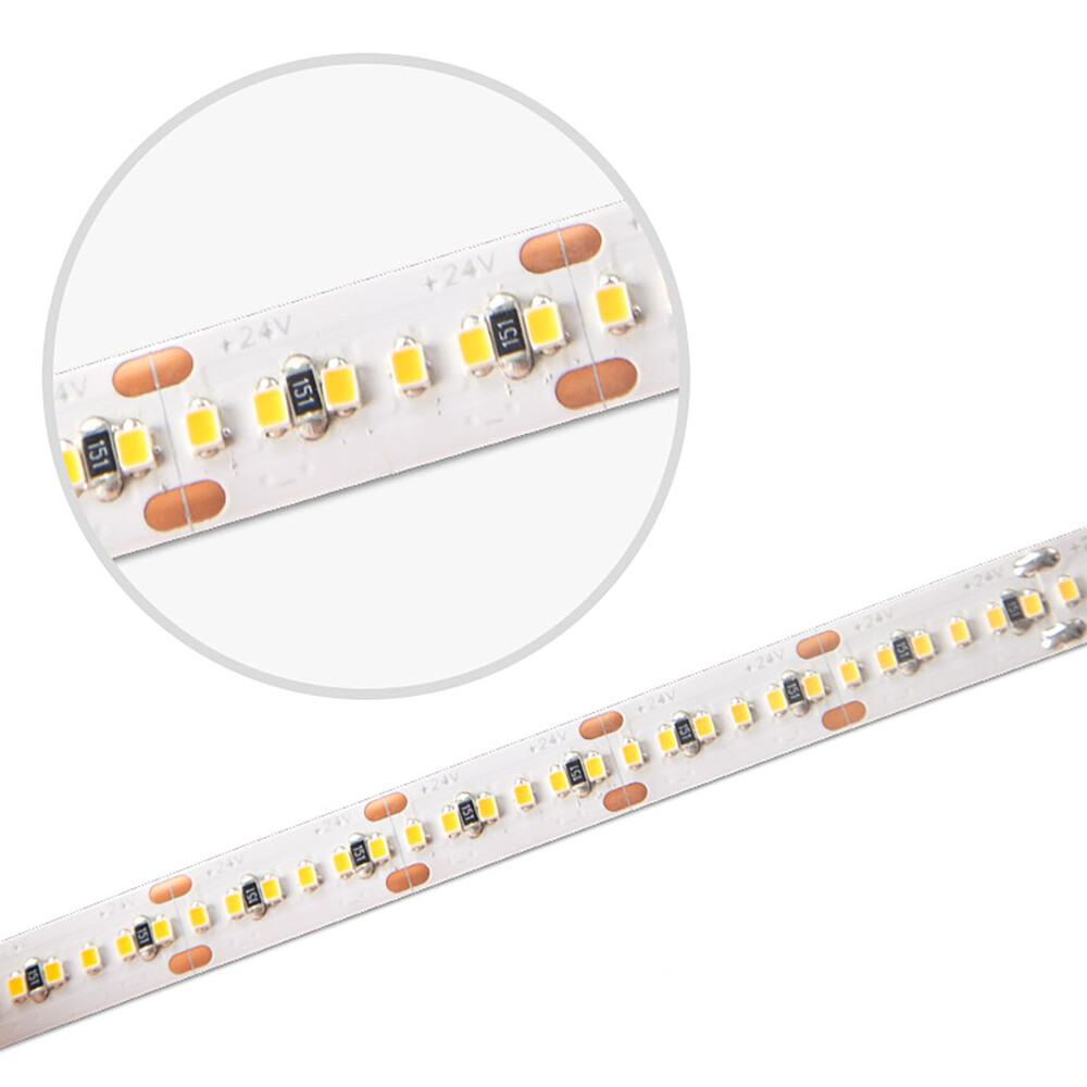 Hochwertiger LED-Streifen von Isoled in warmweiß und 24 V