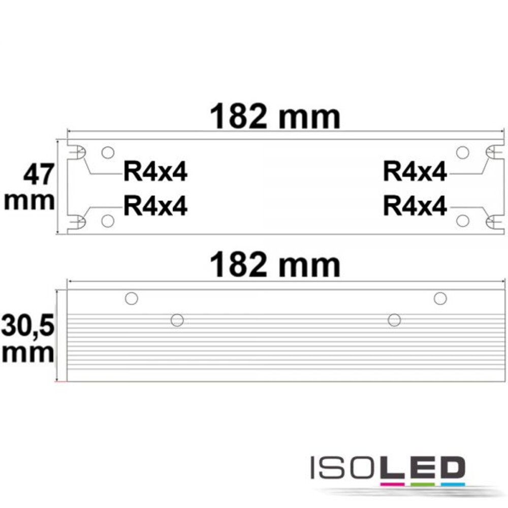Hochwertiges LED Netzteil von Isoled in schlichtem Design