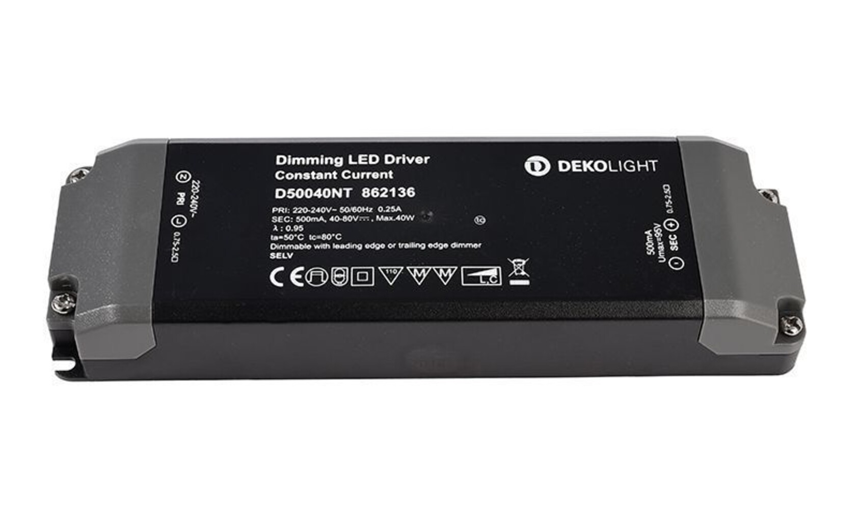 Stromkonstantes, dimmbares LED Netzteil der Marke Deko-Light