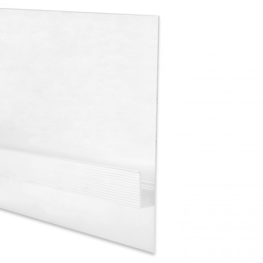 Elegantes LED Profil von GALAXY profiles in strahlendem Weiß