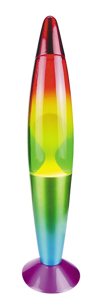 Atemberaubende Lavalampe Rainbow Lollipop von der Marke Rabalux