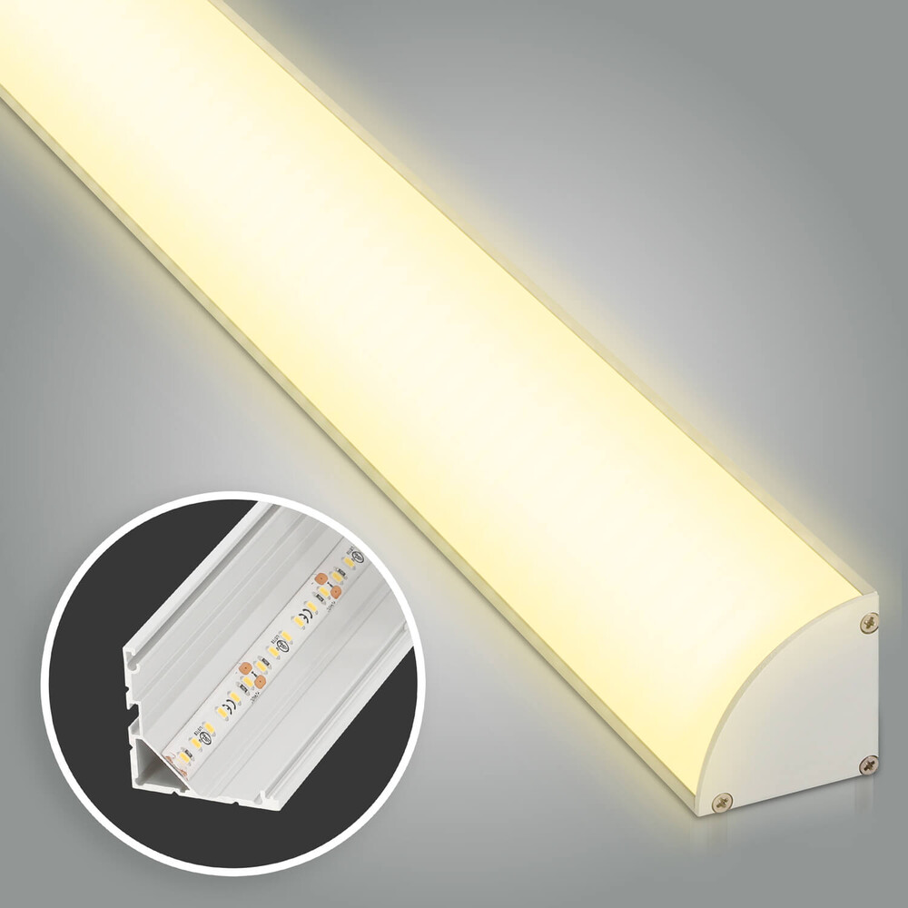 Hochwertige LED Leiste von LED Universum, professionell und in warmweiß