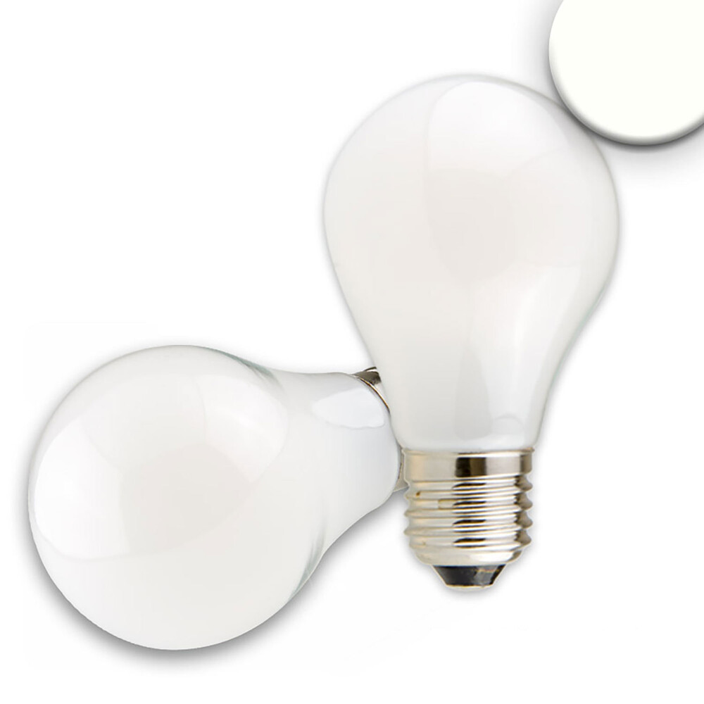 Strahlendes, neutralweißes LED-Leuchtmittel von Isoled, dimmbar und energiesparend