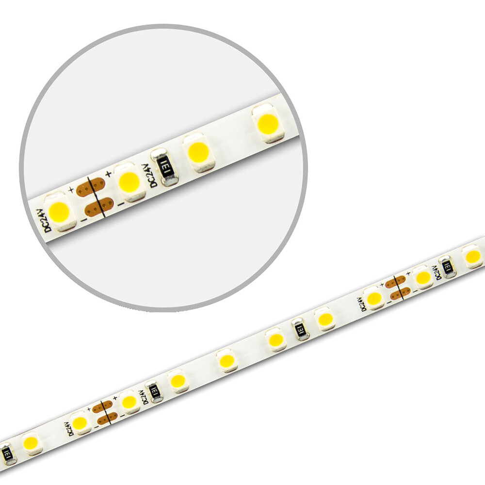 Hochwertiger neutralweißer LED Streifen der Marke Isoled, IP20 klassifiziert
