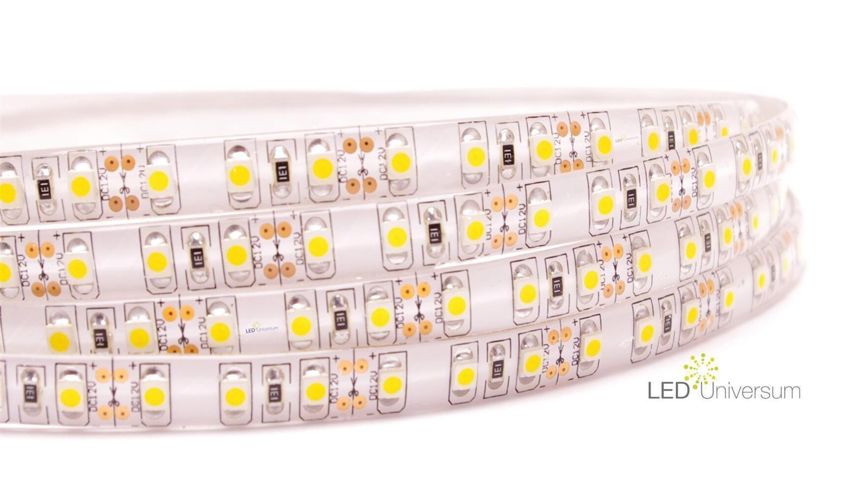 Exquisites Premium LED Streifen Set in Kaltweiß von LED Universum