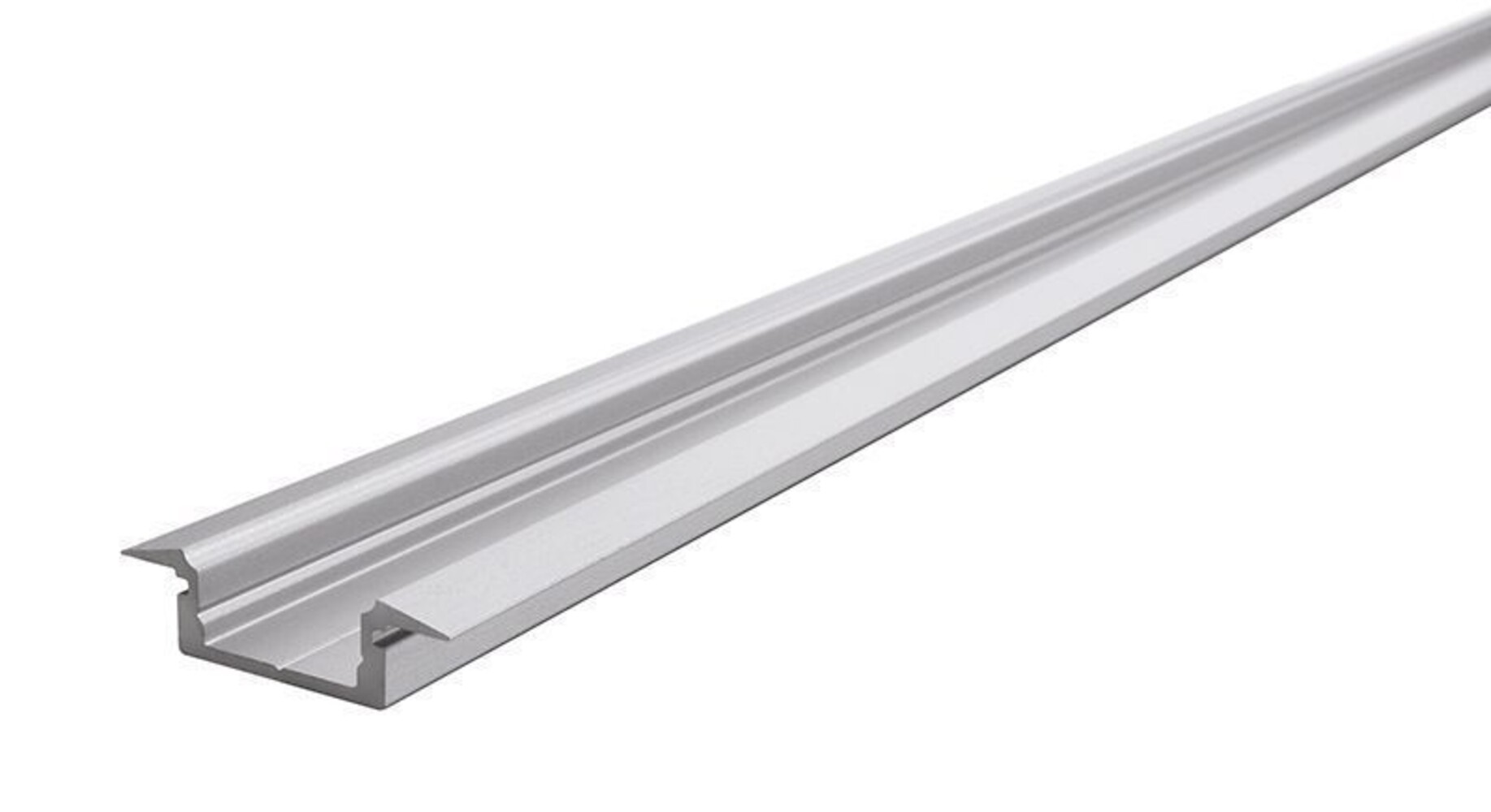Silber mattes, naturbelassenes LED Profil von der Marke Deko-Light
