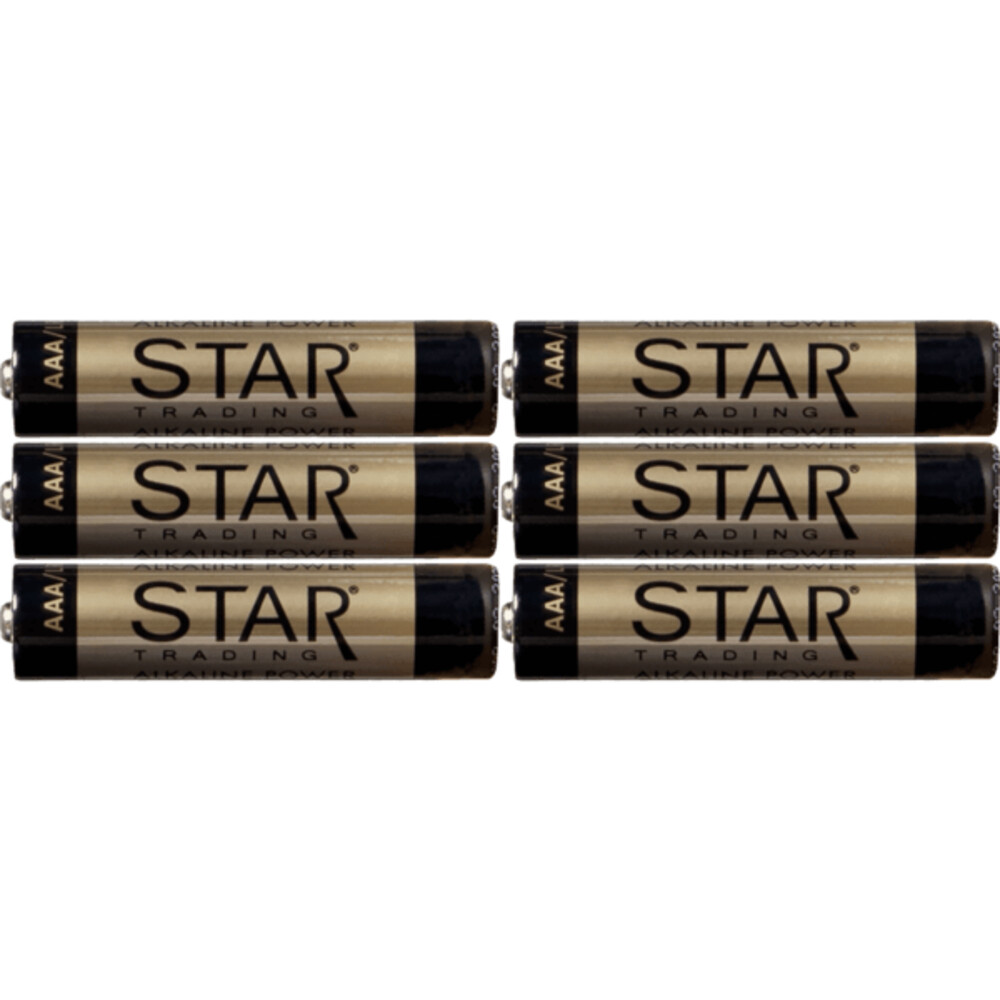 Hochwertige und langlebige AAA Batterien von der Marke Star Trading
