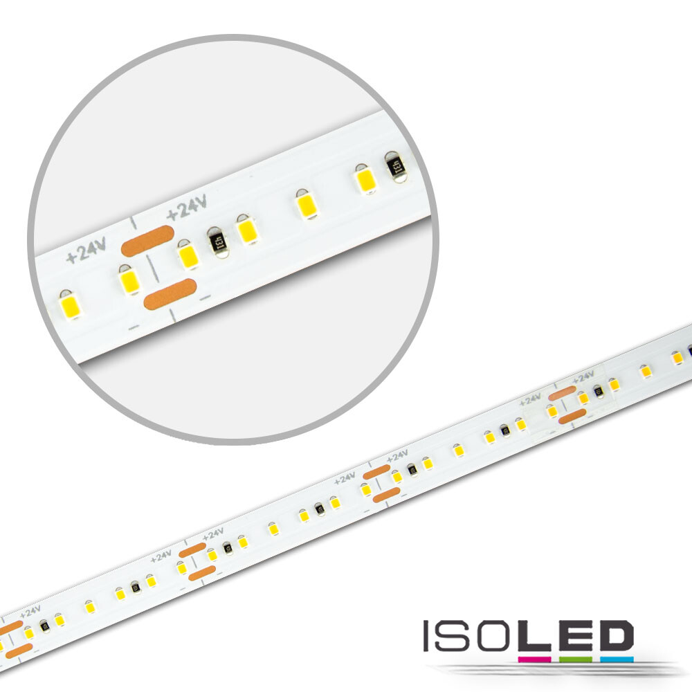 Ein helles und flexibles LED Streifen von Isoled, strahlend in kaltweiß