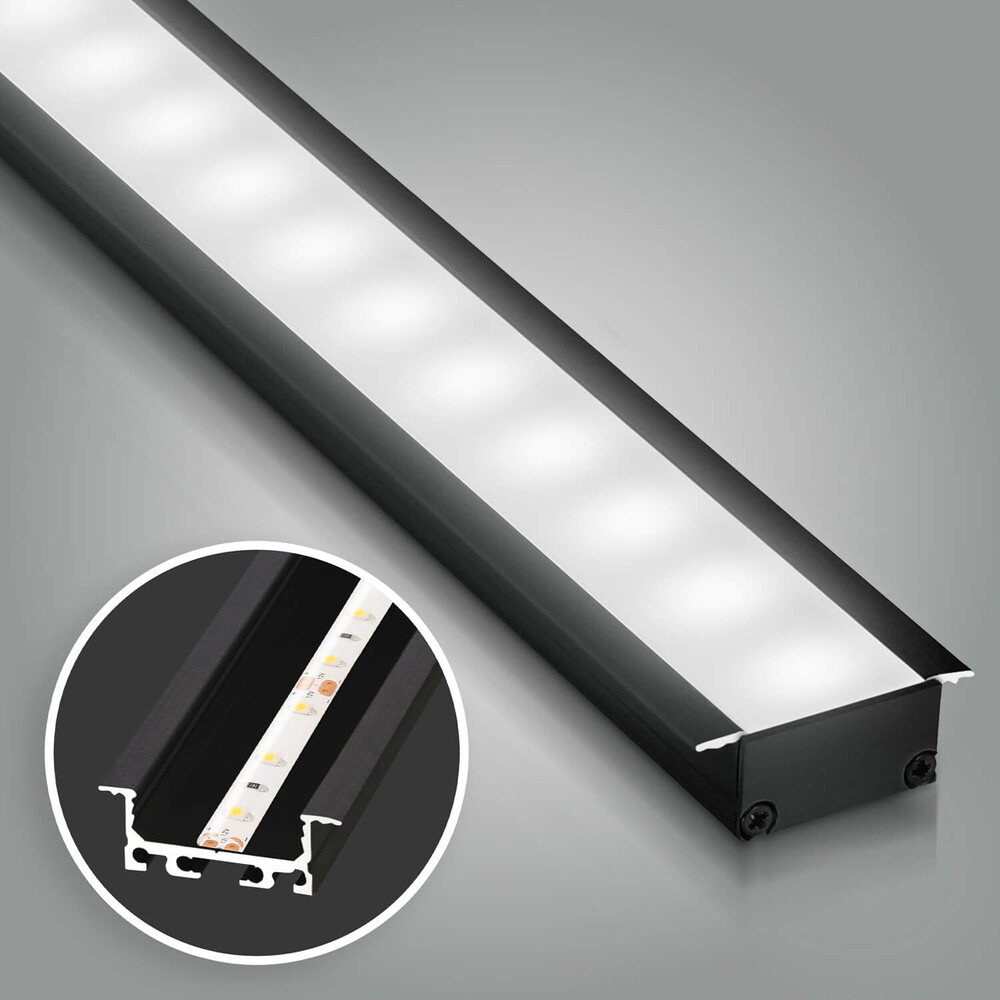 Hochwertige, neutrale, weiße LED Leiste von LED Universum mit 60 LEDs pro Meter