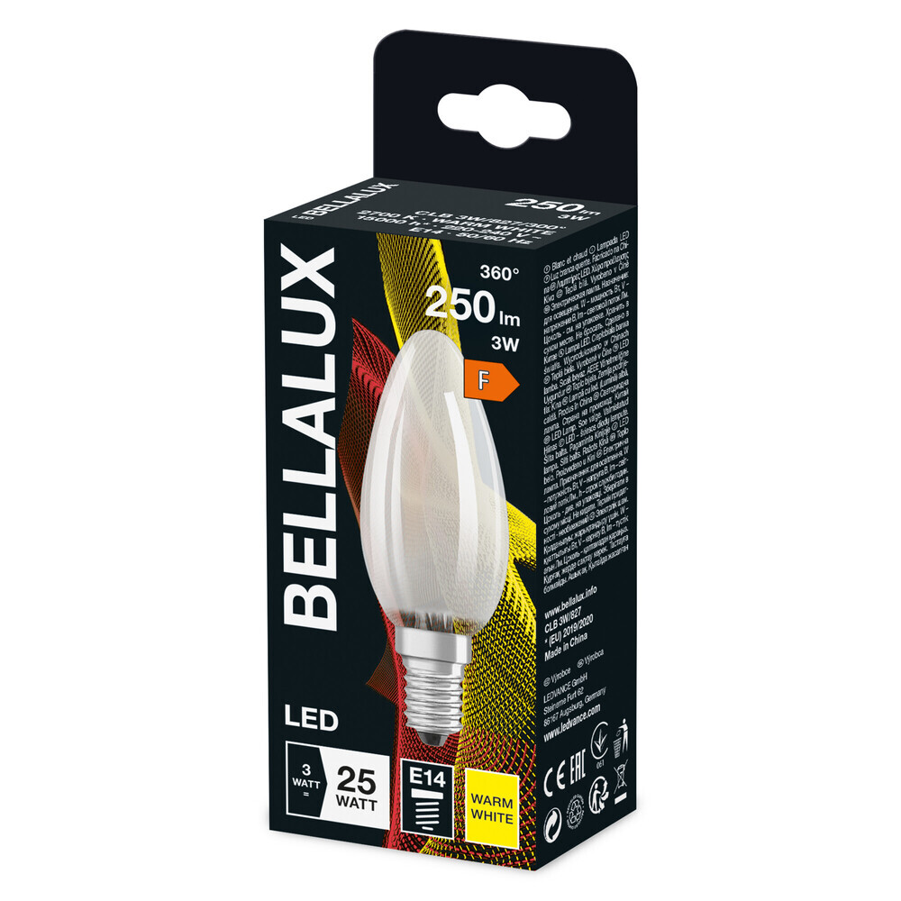 BELLALUX Leuchtmittel in warmem Weiß und hoher Effizienz