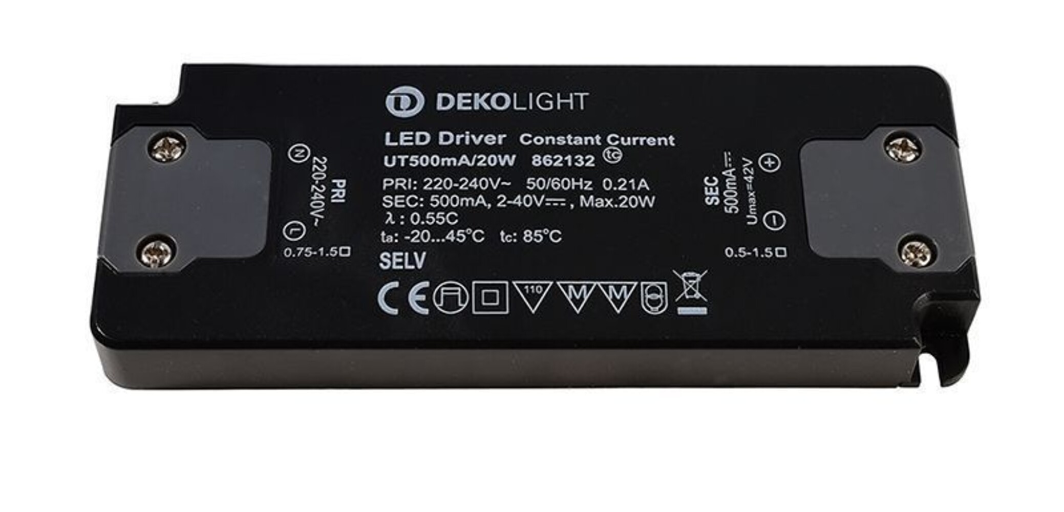 Effizientes stromkonstantes LED Netzteil von Deko-Light