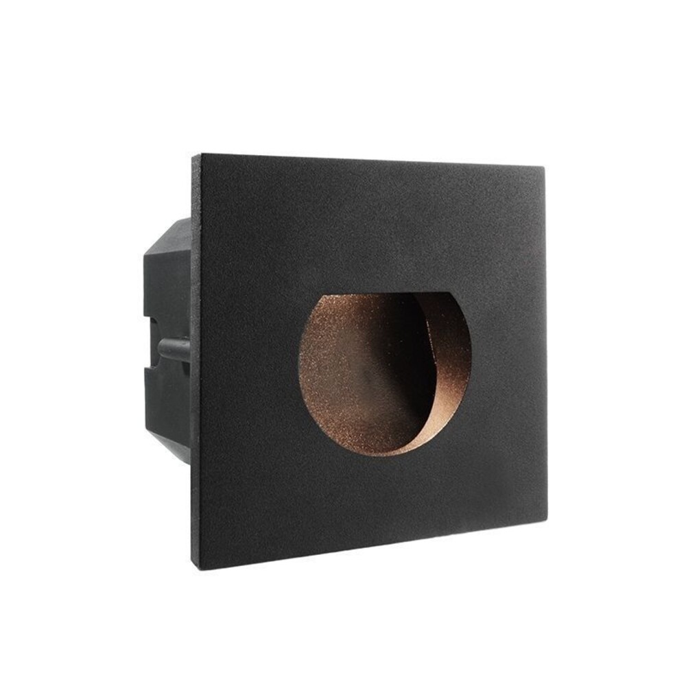 Hochwertige runde schwarze Abdeckung von Deko-Light für Outdoor Light Base II COB mit 100 mm Länge und Breite