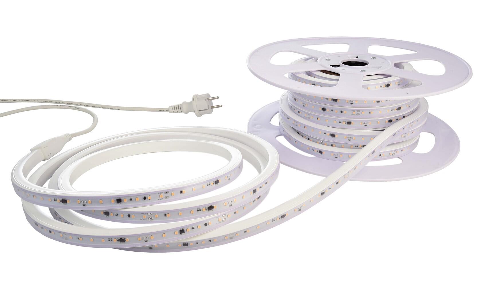 Langer flexibler LED-Streifen von Deko-Light in warmem 2700K