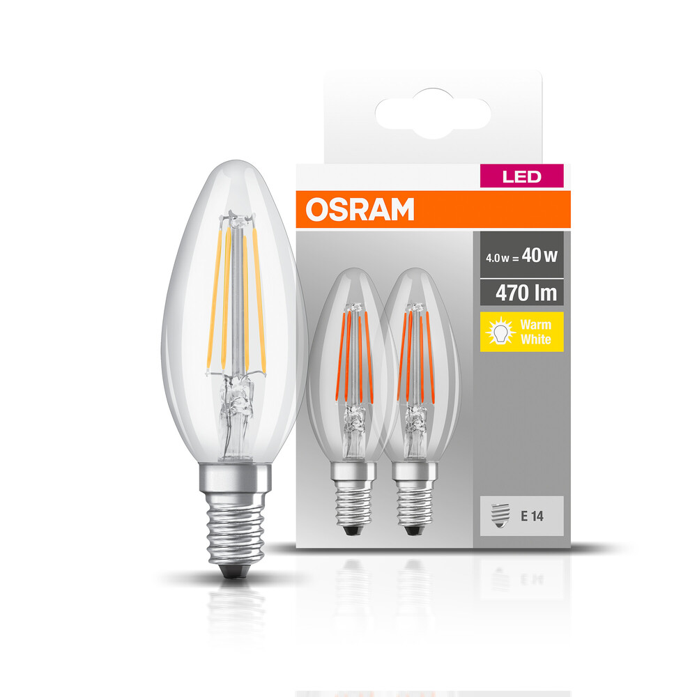 Hochwertiges OSRAM LED-Leuchtmittel, leuchtet hell mit 470 Lumen