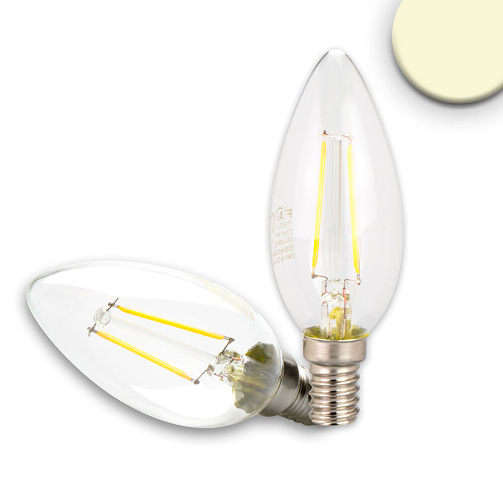 Hochwertiges, klares LED-Leuchtmittel von Isoled mit warmer Ausstrahlung