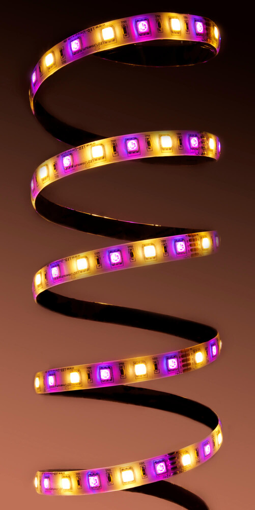 Erstklassiger Premium LED Streifen in lebendigem RGBW von LED Universum