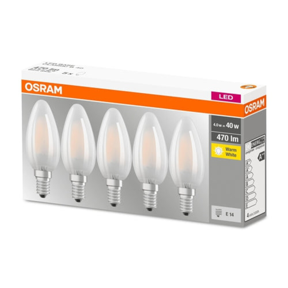 Leuchtendes LED-Leuchtmittel der Marke OSRAM mit ausgesprochener Energieeffizienz