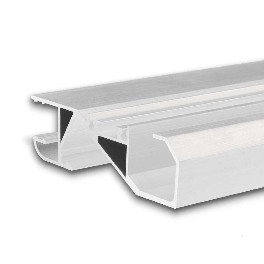 Elegantes LED Profil von Isoled in strahlendem Weiß RAL 9003