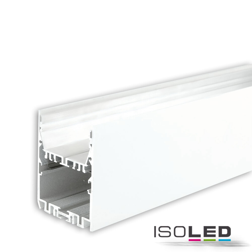 Hochwertiges weißes Aluminium LED Profil von Isoled ein Up Down Leuchtenprofil
