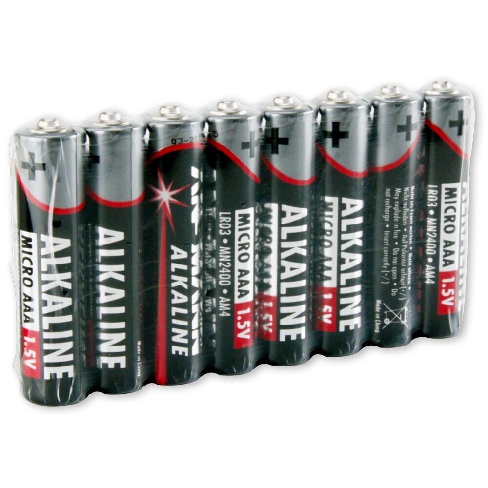Hochwertige AAA Batterien von Ansmann für den Einsatz im LED Universum