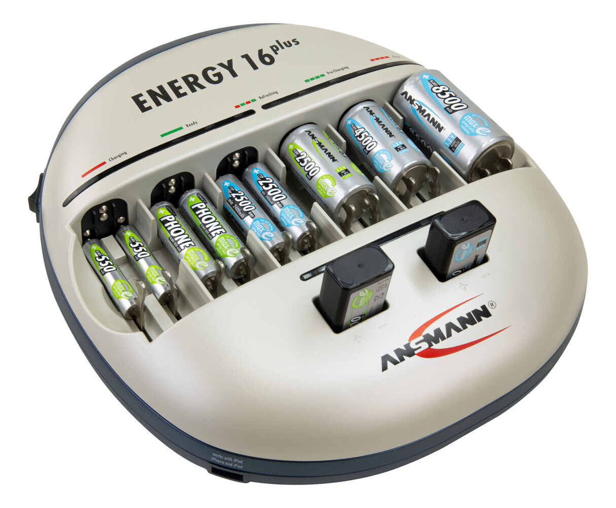 Hochwertige AA Batterien der Marke Ansmann