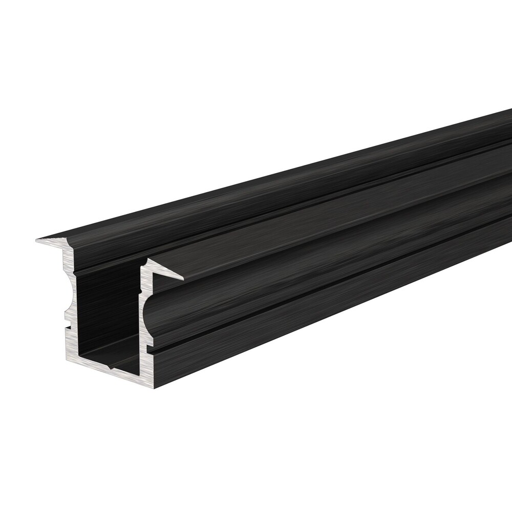 Schwarzes, matt eloxiertes LED Profil von Deko-Light für 8-9,3 mm LED Stripes