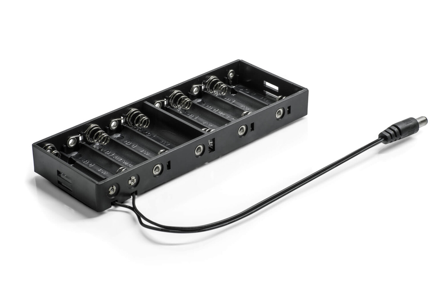 LED Universum Batteriebox für mobile LED Anwendungen mit 10 Steckplätzen - tragbar, praktisch, effizient