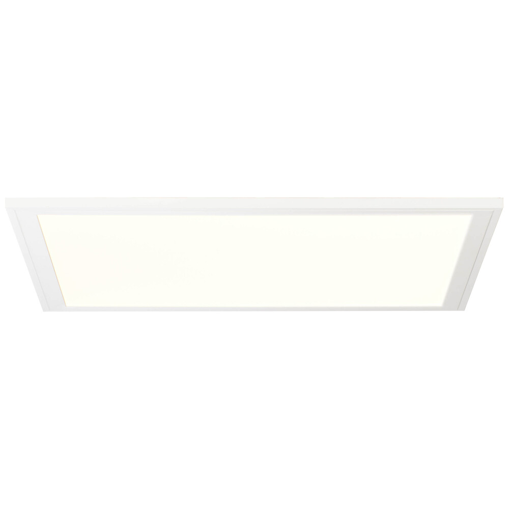 Exquisites LED-Panel von Brilliant, auffallend in Weiß, extravagant im quadratischen 40x40cm Design