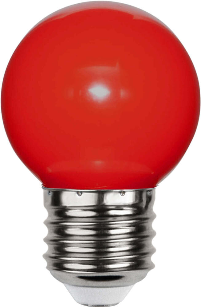 Rotes LED-Leuchtmittel aus Polycarbonat von Star Trading