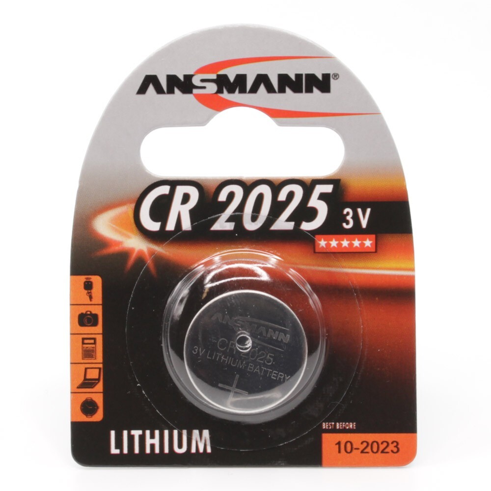 Hochwertige Lithium-Knopfzelle für Ansmann Produkte
