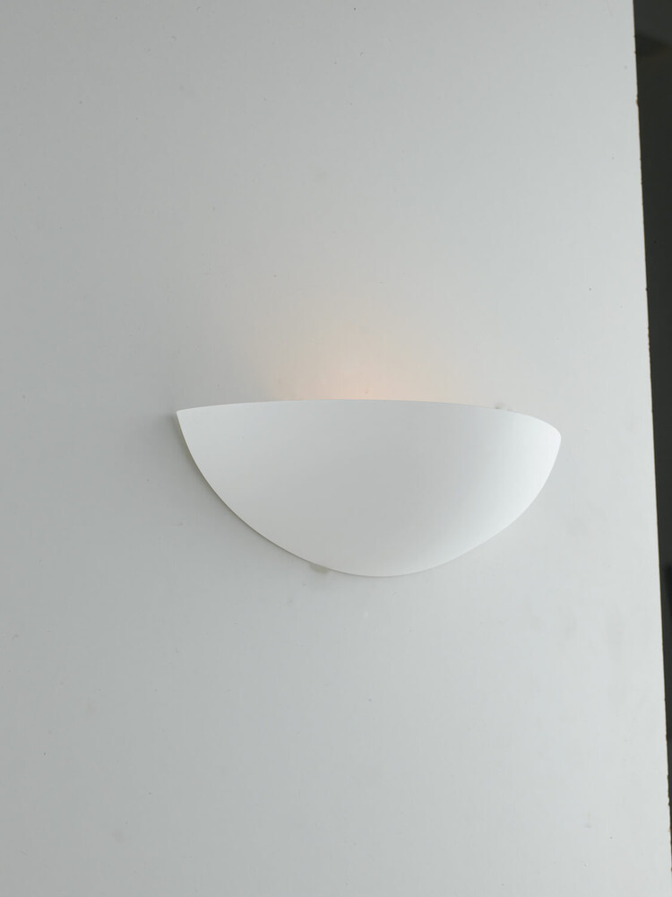 Eindrucksvolle Wandleuchte MORITZ in strahlendem Weiß von ECO-LIGHT