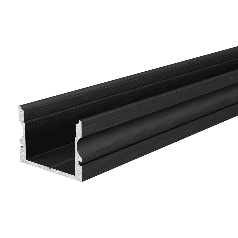 Schwarz mattes, hochwertiges LED-Profil von der Marke Deko-Light