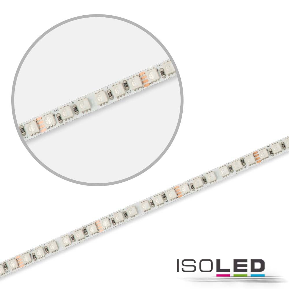 Schmückende Darstellung eines flexbaren Isoled LED Streifens mit hoher Leuchtkraft