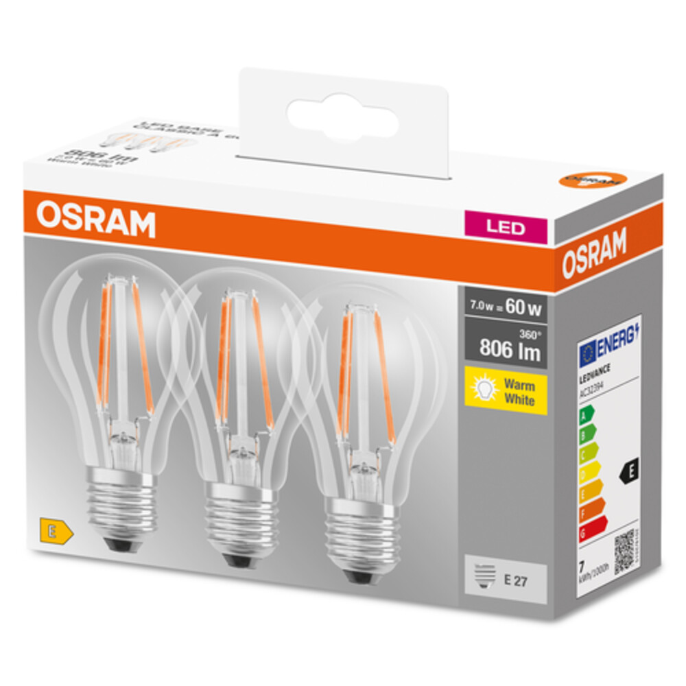 Premium LED-Leuchtmittel in klassischem Design von OSRAM