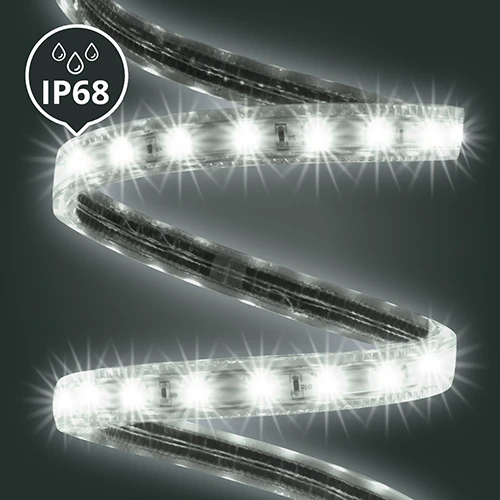 ein Teaserbild für 230V LED Streifen mit der Schutzart IP68