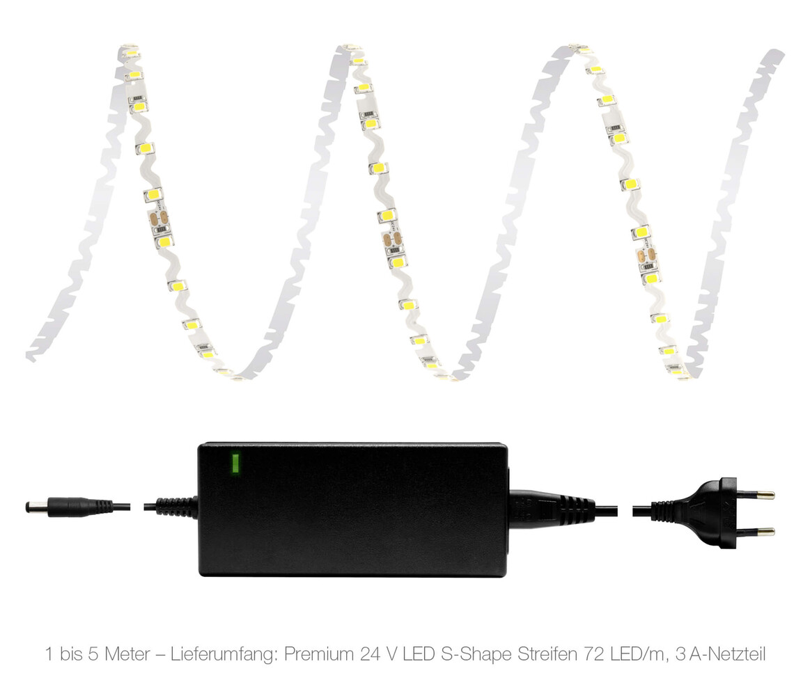 Hochwertiger LED-Streifen in Kaltweiß von LED Universum zur intelligenten Zuhausebeleuchtung