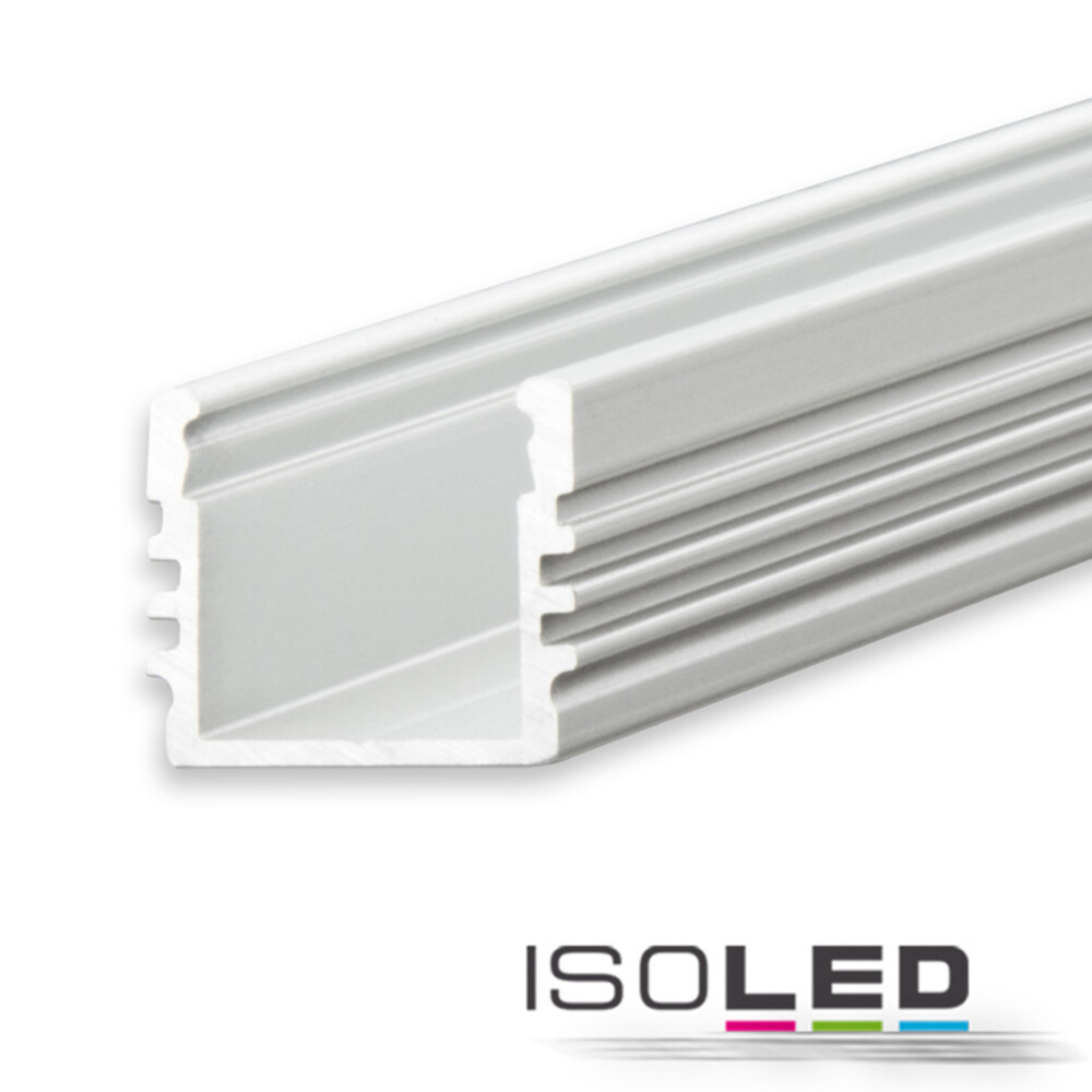 Elegantes und langlebiges LED Profil von Isoled in Aluminium eloxiert