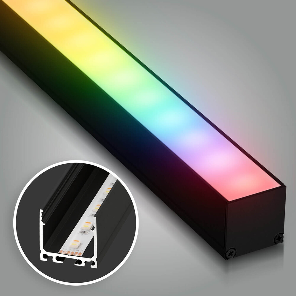 Schicke, professionelle LED Leiste von LED Universum mit Premium RGB CCT Technologie