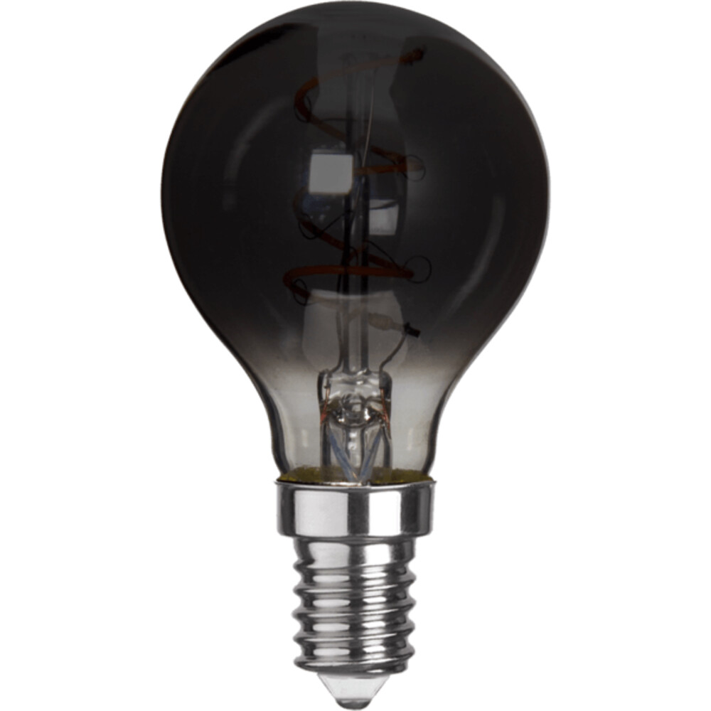 Elegantes rauchfarbenes LED-Leuchtmittel aus dem Hause Star Trading mit ansprechender Edison-Optik