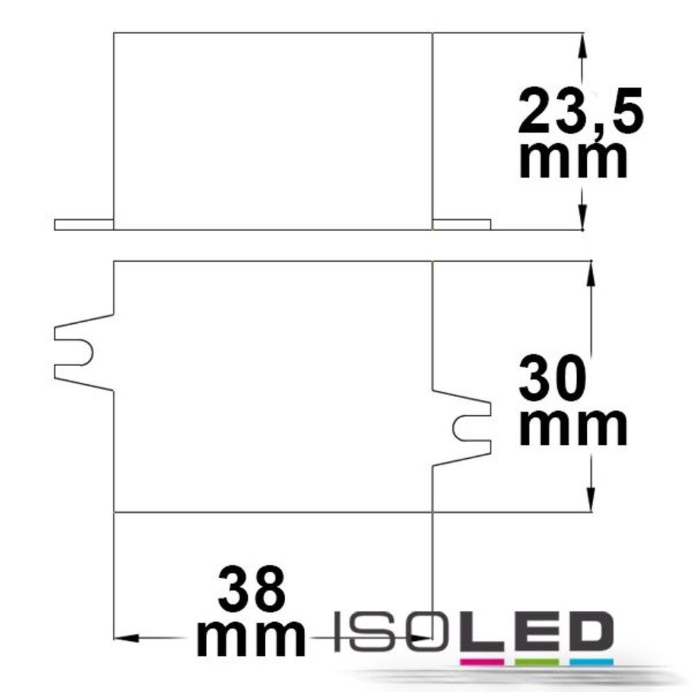 Hochwertiges LED Netzteil von Isoled für konstanten Strom