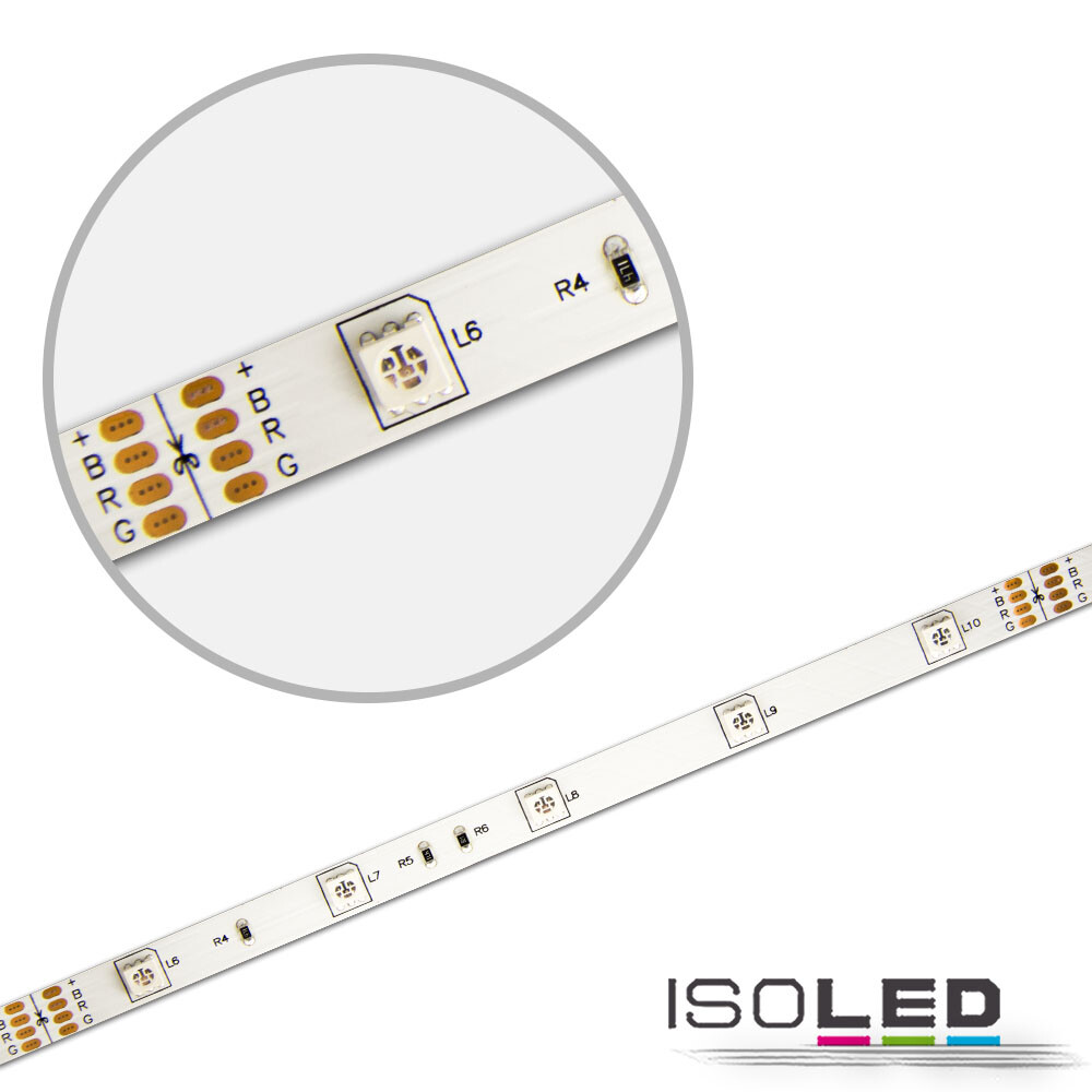 Eindrucksvoller flexibler LED Streifen von Isoled mit hell leuchtenden LEDs