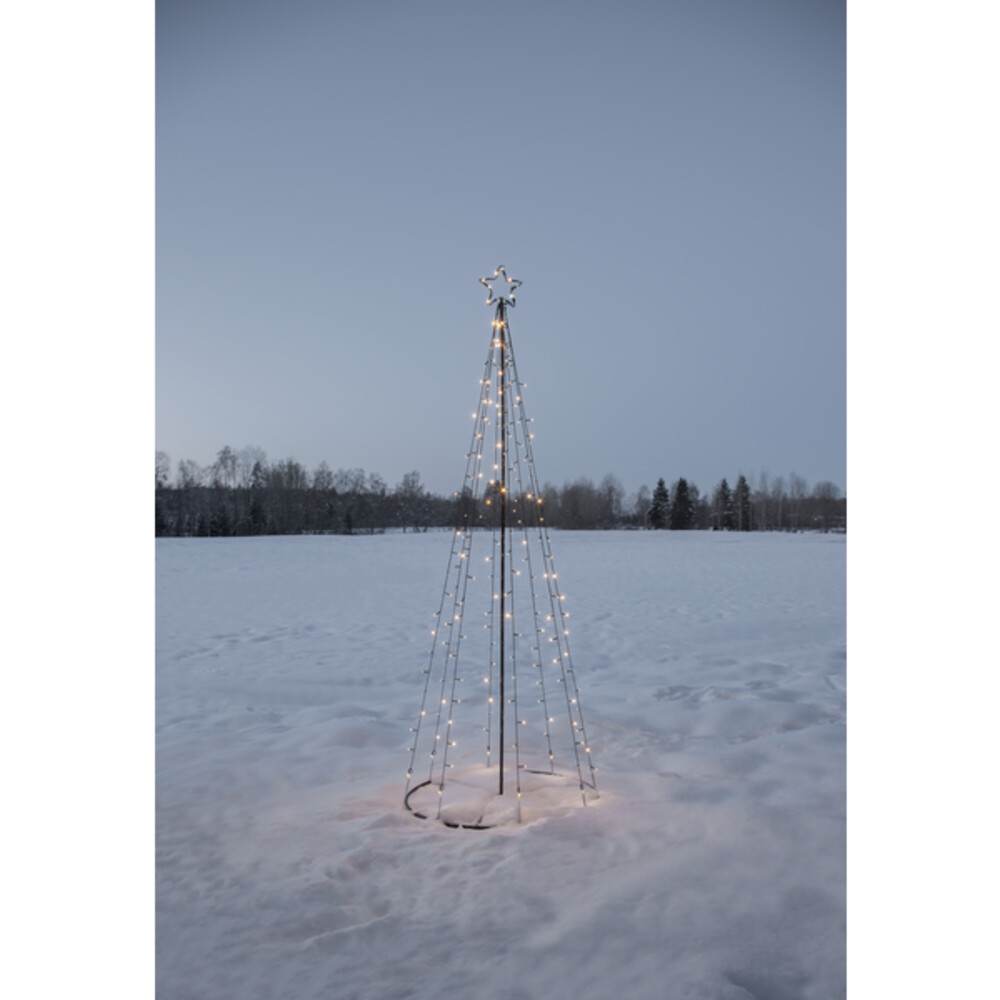 Stimmungsvoller Lichterbaum mit warmweißen LEDs von Star Trading