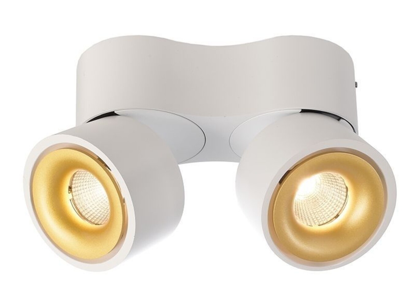 Deko-Light Zubehör - glänzender goldener Reflektor Ring für Serie Uni II