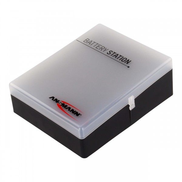 ANSMANN Batteriebox 48 für 48 AA, AAA, 9V Block Akkus/Batterien