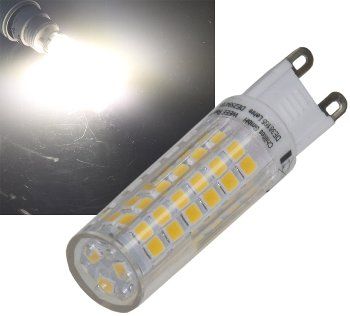 LED Stiftsockel G9, 6W, 550lm, 4200k, 330°, 230V, neutralweiß