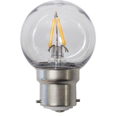 359-22-1 Filament LED, B22, 2700 K, 80 Ra, A, Polycarbonat