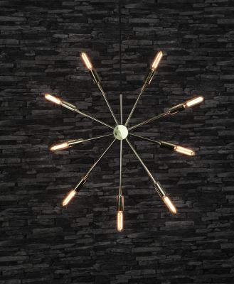 133-10 LED-Hängeleuchte "Pix Star", 9-flammig
