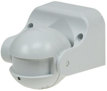 Aufputz Bewegungsmelder "CBM HF" 180°, LED geeignet, IP44, 1-1200W, weiß